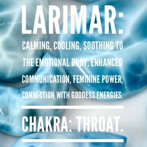 Larimar Metaphysical Description